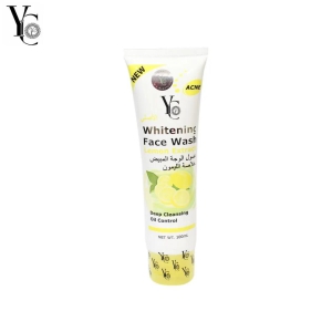 YC Whitening face wash with Lemon extract 100ml for Acne-Pack of 5