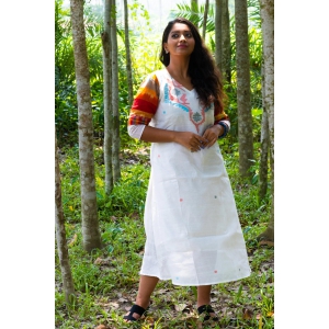 Crafted Couture: Exclusive Handcrafted Kurti-L