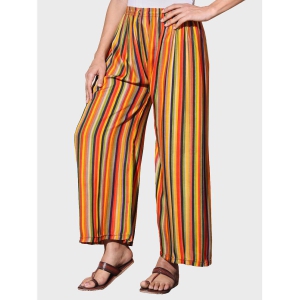 BuyNewTrend - Multi Color Rayon Straight Women's Palazzos ( Pack of 1 ) - None