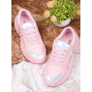 Shoetopia Pink Casual Shoes - None