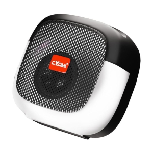 CYOMI Cy631 5 W Bluetooth Speaker Bluetooth v5.0 with SD card Slot Playback Time 4 hrs Black - Black