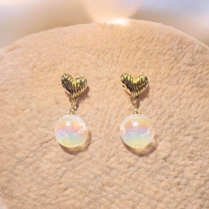 Hear Freshwater Pearl Earrings - Buy Any 5 for Rs. 500