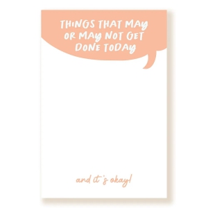 Things may get done Medium Notepad