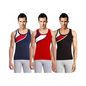 Rupa Frontline Multi Sleeveless Vests Pack of 3 - 80