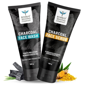 Charcoal Face Wash & Scrub Combo-