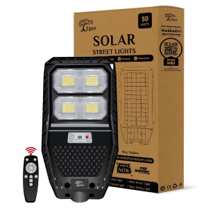 50 Watt Solar Street Light (White Light)-Without Pole