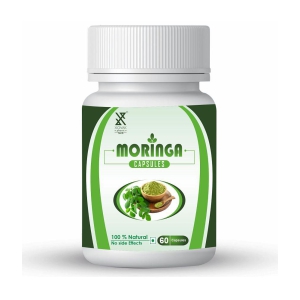 xovak pharmtech Organic Moringa Capsule 50 gm Pack Of 1