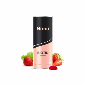 Biotin Gummies | Essential supplements for healthy hair & skin | UNISEX-4 Months