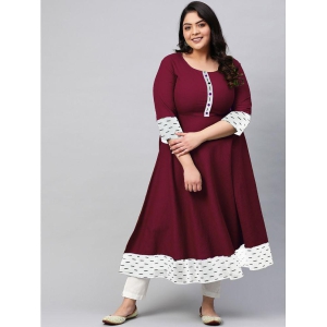 estela-wine-cotton-womens-anarkali-kurti-pack-of-1-none