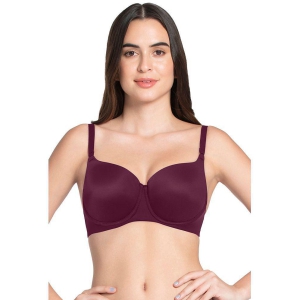 Amante - Purple Nylon Lightly Padded Women's T-Shirt Bra ( Pack of 1 ) - None