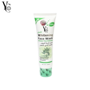 YC Whitening Face Wash with Green Tea Extract - 100ml-Pack of 2