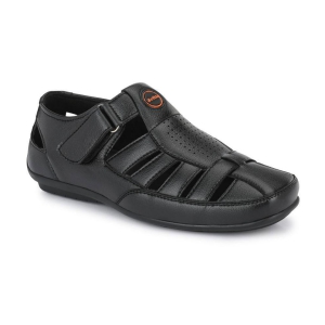 softio-black-mens-sandals-none