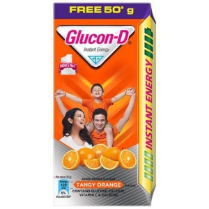 Glucon-D Instant Energy Health Drink Tangy Orange 75 Gms Get 50 Gms Free