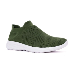 KHADIM - Olive Mens Sports Running Shoes - None