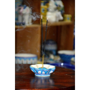 blue-pottery-turquoise-leaf-lotus-incense-holder