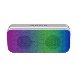 CYOMI 622_DISCO 10 W Bluetooth Speaker Bluetooth v5.0 with USB,SD card Slot Playback Time 12 hrs Pink - Pink