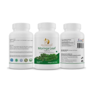 GOLDENACACIA HERRBALS Moring Leaf 500mg 240 Tablet Tablets 1 no.s