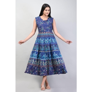 frionkandy-blue-cotton-womens-fit-flare-dress-pack-of-1-none
