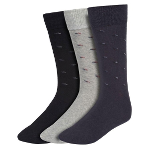 Creature Gray Formal Mid Length Socks - Gray