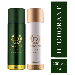 Denver Hamilton And Imperial (Pack Of 2) Men Deodorant Spray 400 Ml