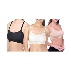 smooth-style-multi-color-cotton-lycra-solid-sports-bra-free-size