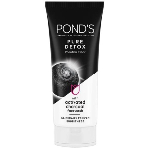 Ponds Pure Detox AntiPollution Purity Face Wash With Activated Charcoal 100 g