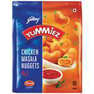 Yummiez Chicken Masala Nuggets 400 G Pouch