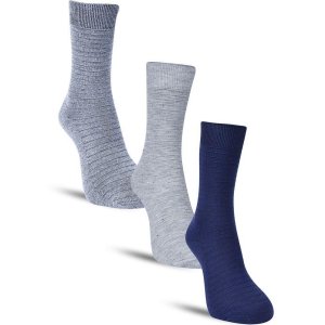 dollar-cotton-blend-mens-self-design-blue-mid-length-socks-pack-of-3-blue
