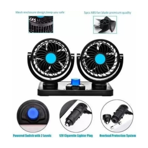 PENYAN Dashboard Fan Black