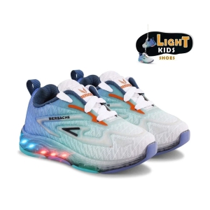 Bersache - Blue Boys LED Shoes ( 1 Pair ) - None