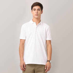 Polo T-Shirts - White-XL