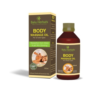 BALU HERBALS AYURVEDA Body Massage Oil 500ML Oil 500 ml Pack Of 1