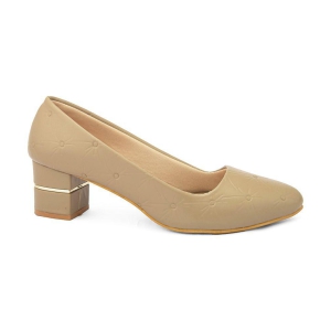 Fentacia - Beige Women's Pumps Heels - None