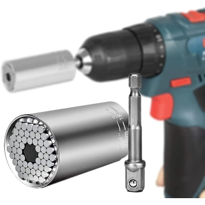 Universal Electric Drill Socket