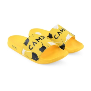 Campus - Gold Mens Slide Flip Flop - None