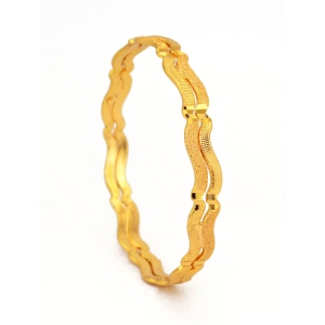 Itscustommade Gold plated trendy bangle-2.8