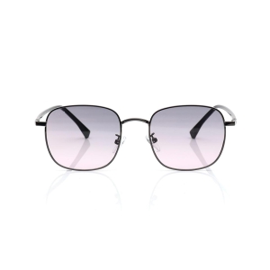 Purple Geometric Sunglasses for Men and Women