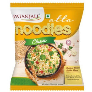 Patanjali Atta Noodles - Classic, 60 g