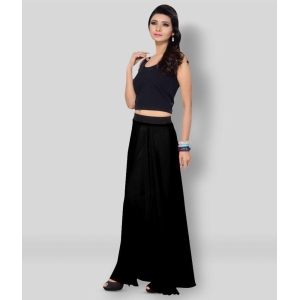 Sttoffa - Black Georgette Womens A-Line Skirt ( Pack of 1 ) - 36