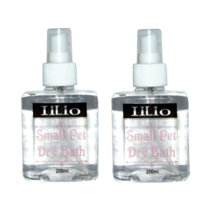 Iilio Small Pet Dry Bath Pack of 2 (400ml)