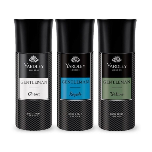 Yardley London - Deodorant Spray for Men 150 ml Deodorant Spray for Men 150 ml ( Pack of 3 )