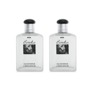 BINDAS by RIYA For Men Eau De Parfum Spray Aromatic Woody Spicy 100 ML Mild Fragrance Long Lasting Fragrance/Scent of Swag Pack Of 2