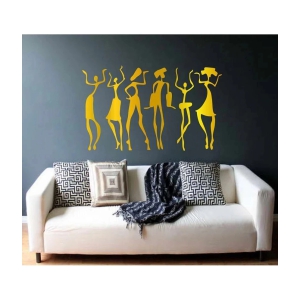 Decor Villa Five painting style Vinyl Wall Stickers