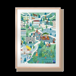 Darjeeling Map-A4