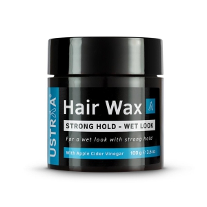 Ustraa Strong Hold Hair Wax - Wet Look - 100g