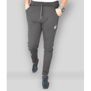 Forbro - Dark Grey Cotton Blend Mens Trackpants ( Pack of 1 ) - L