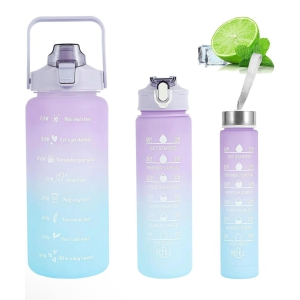 3pcs-set-water-bottle-with-straw-pack-of-3-2l900ml300ml-leak-proof-bpa-free-plastic-sport-bottle-portable-for-camping-bike-schoolrandom-colorcombo-of-3