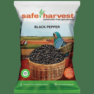 Safe Harvest Pesticide Free Black Pepper 100g