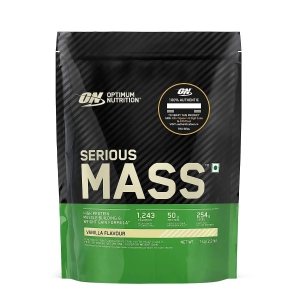 Optimum Nutrition (ON) Serious Mass Weight Gainer-1 KG / Chocolate