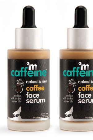 mCaffeine Sun Protection Coffee Face Serum (Pack of 2)